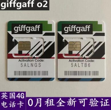 英国电话卡 giffgaff卡 半年有效图片