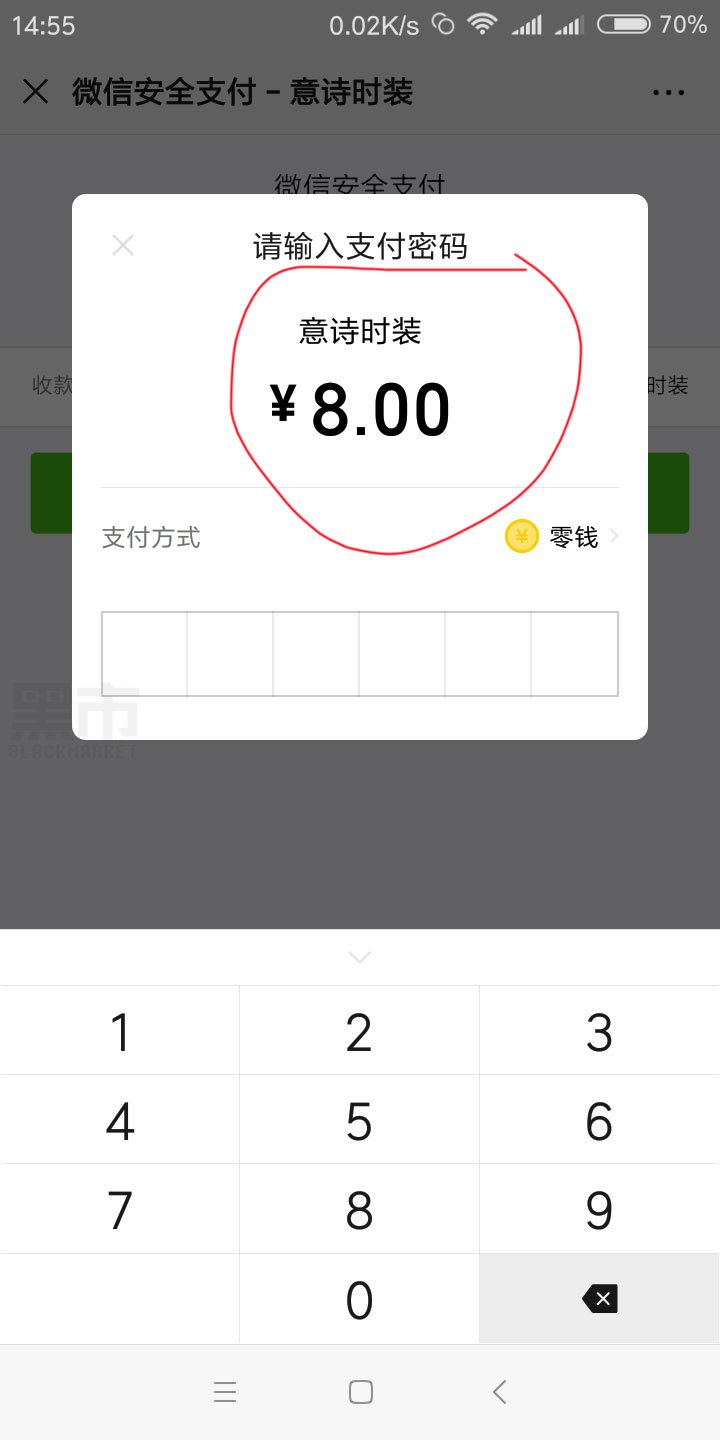 支付8元变800【微信仙人跳支付源码】案例图5