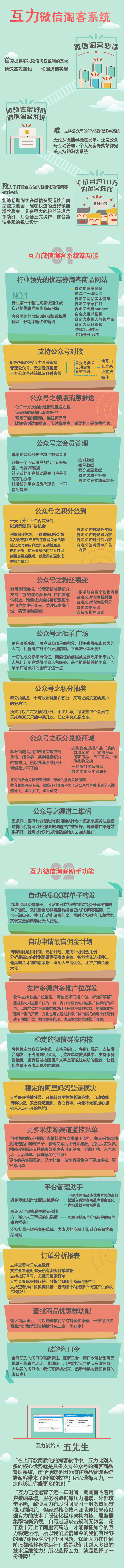 多渠道推广互力微信淘客系统图片