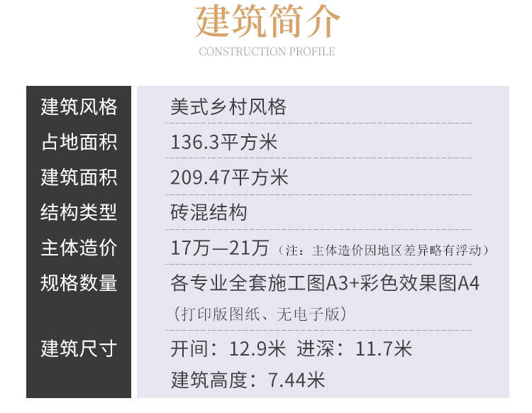 欧式农村自建房设计图_一层140平假两二层屋顶带房屋高档别墅CAD设计图2