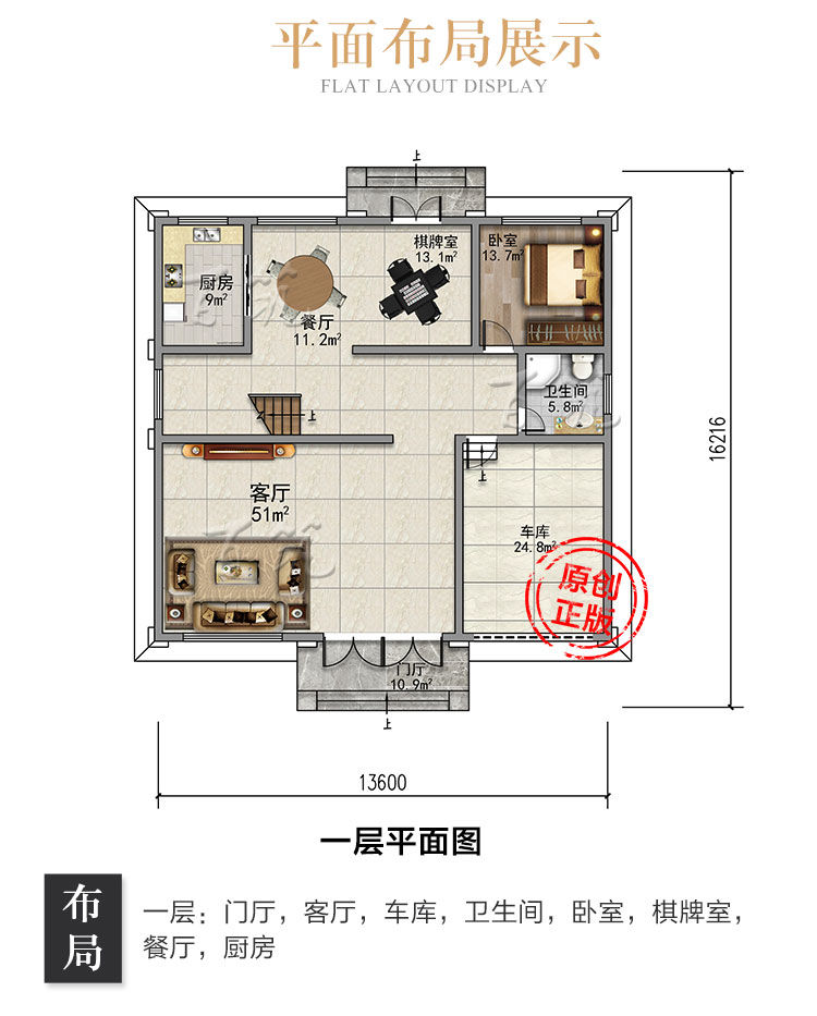 欧式农村自建房设计图_乡村三层别墅设计图纸全套施工CAD设计图5